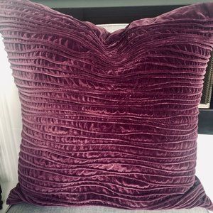 Anthology - Eggplant Textured Euro Shams (2)